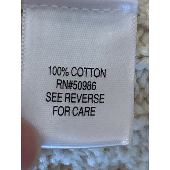 Vintage Cable Knit Cowlneck Button Up Sweater - Picture 6 of 7